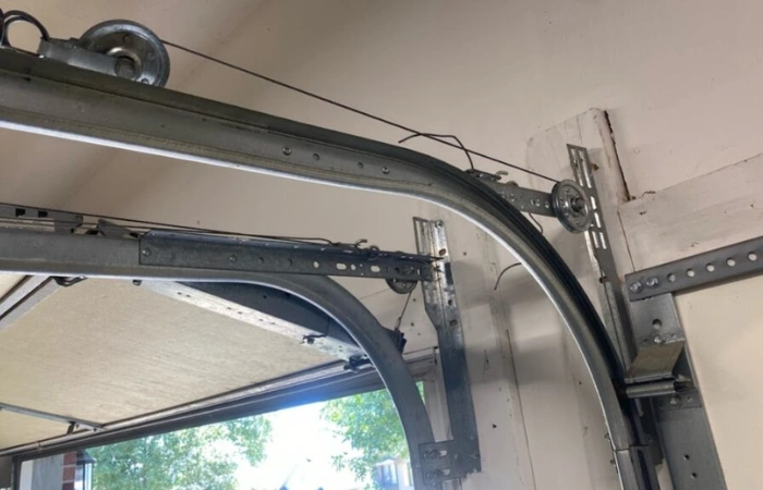 Garage Door Track Repair